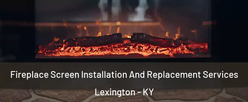  Fireplace Screen Installation And Replacement Services Lexington - KY
