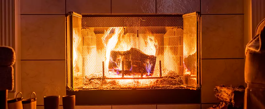 Mendota Hearth Landscape Fireplace Installation in Lexington, Kentucky