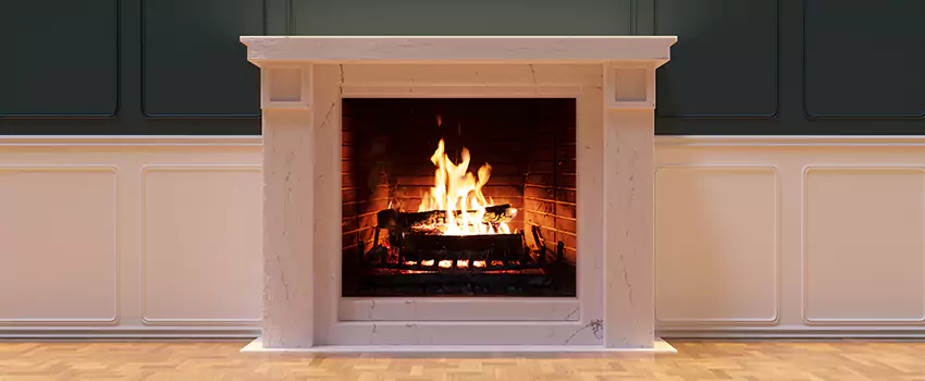Open Flame Wood-Burning Fireplace Installation Services in Lexington, Kentucky