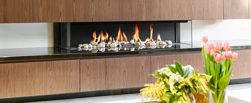 Double-height Fireplace Design Refurbishment in Lexington, Kentucky